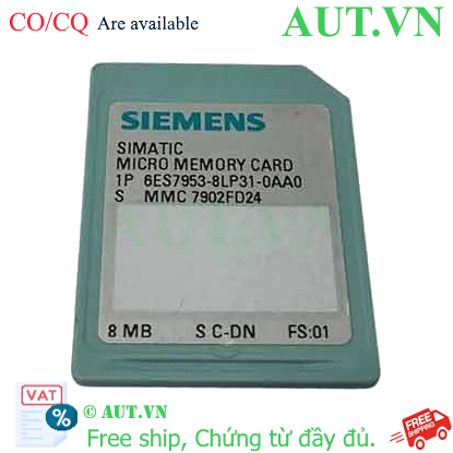 Ảnh của Thẻ nhớ micro cho S7-300 SIEMENS 6ES7953-8LP31-0AA0 
