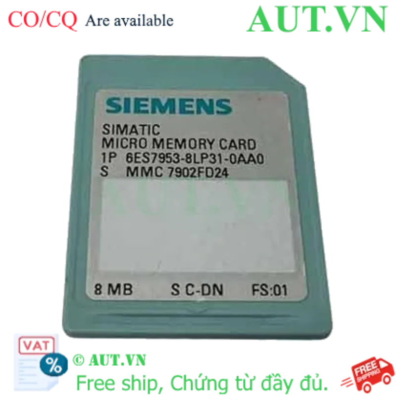 Ảnh của Thẻ nhớ micro cho S7-300 SIEMENS 6ES7953-8LP31-0AA0 