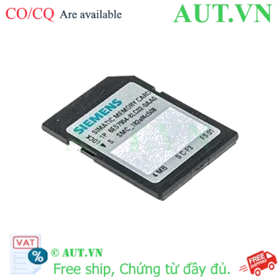 Ảnh của Thẻ nhớ SIMATIC S7 cho S7-1x00 SIEMENS 6ES7954-8LC02-0AA0 
