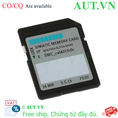 Ảnh của Thẻ nhớ SIMATIC S7 cho S7-1x00 SIEMENS 6ES7954-8LF04-0AA0 
