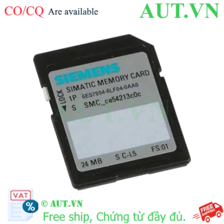 Ảnh của Thẻ nhớ SIMATIC S7 cho S7-1x00 SIEMENS 6ES7954-8LF04-0AA0 