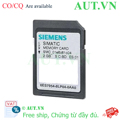 Ảnh của Thẻ nhớ SIMATIC S7 cho S7-1x00 SIEMENS 6ES7954-8LP04-0AA0 