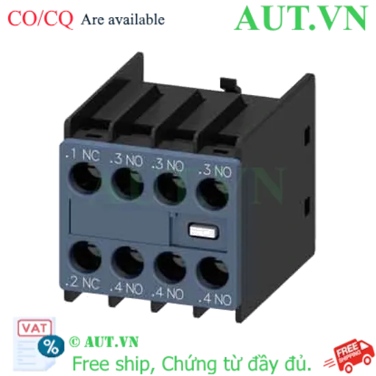 Ảnh của Tiếp điểm phụ công tắc tơ tức thời SIEMENS 3RH2911-1HA31 