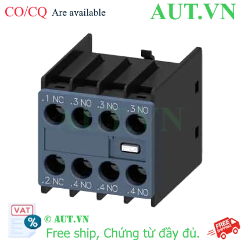 Ảnh của Tiếp điểm phụ công tắc tơ tức thời SIEMENS 3RH2911-1HA31 