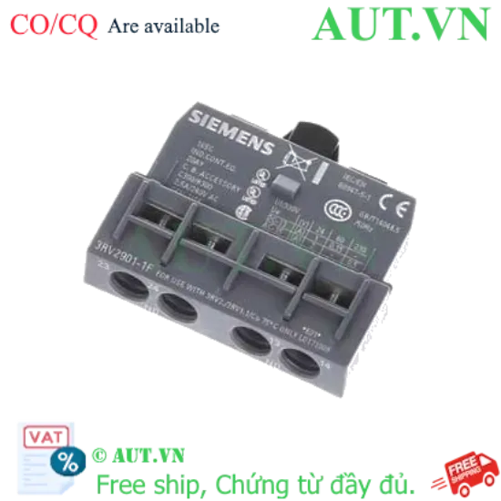 Ảnh của Tiếp điểm phụ SIEMENS 3RV2901-1F 
