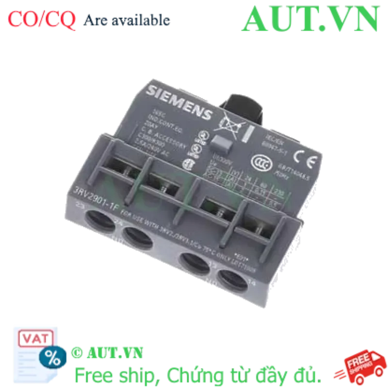 Ảnh của Tiếp điểm phụ SIEMENS 3RV2901-1F 