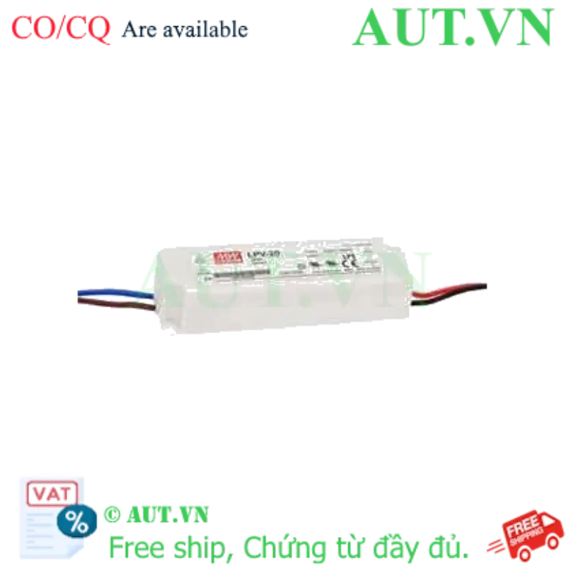 Ảnh của Bộ nguồn 20W một đầu ra MEAN WELL LPV-20-24 