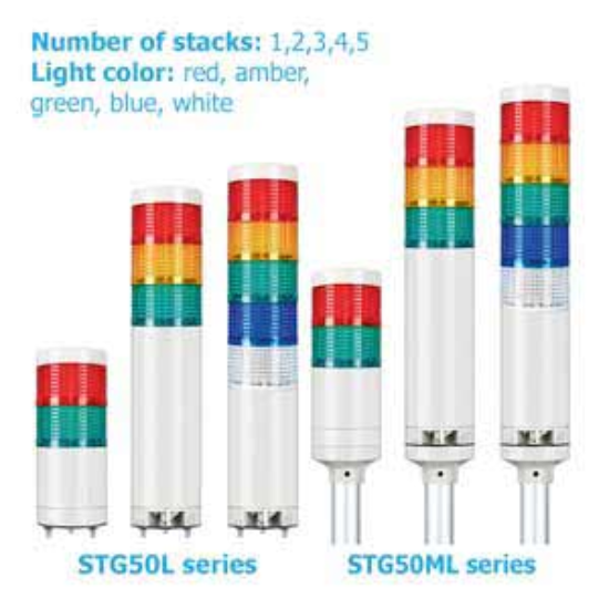 Ảnh của Đèn tháp Qlight STG50ML-BZ-1-12-R