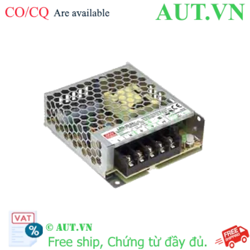 Ảnh của Bộ Nguồn Xung Mean Well LRS-35-48 | 48V 0.8A 38.4W | Siêu Mỏng, Hiệu Suất Cao, Chính Hãng AUT VN