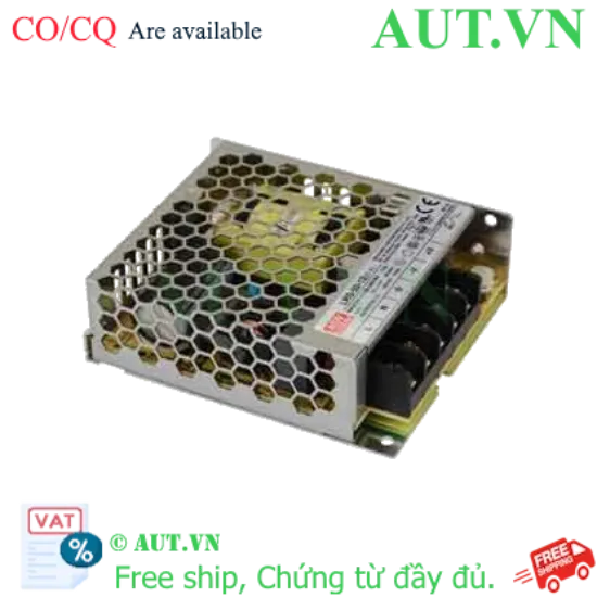 Ảnh của Bộ Nguồn Xung Mean Well LRS-50-12 (12V-4.2A) | Thiết Kế Slim, Hiệu Suất Cao, Chính Hãng AUT VN