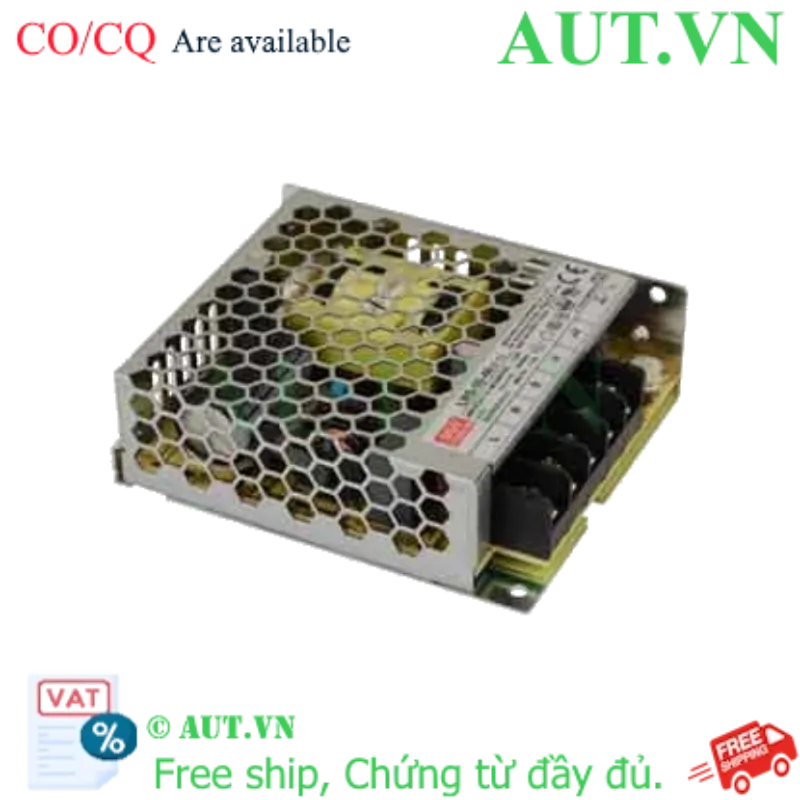 Ảnh của Bộ Nguồn Mean Well LRS-50-48 (48V-1.1A) | Siêu Mỏng, Hiệu Suất 90%, Ổn Định Cao