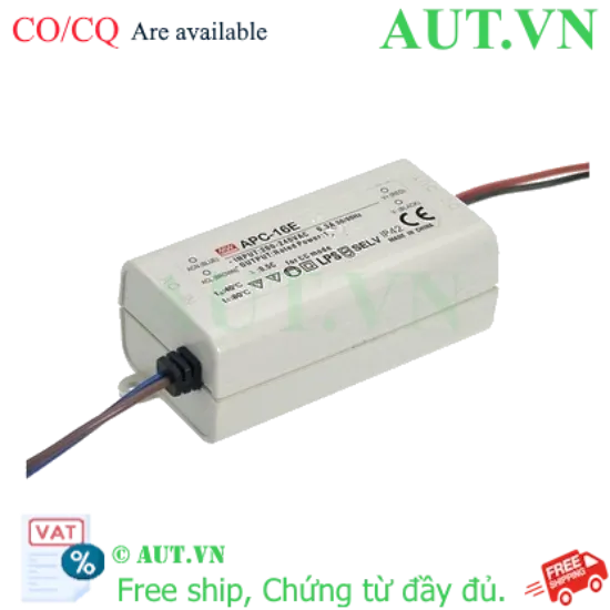 Ảnh của Bộ nguồn LED Meanwell APC-16E-350 (16W 48V 350mA)