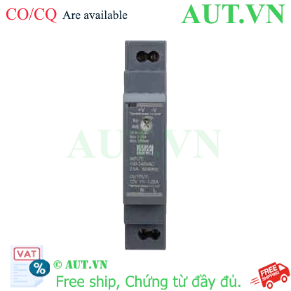 Ảnh của Bộ nguồn siêu mỏng 15W dạng bậc MEAN WELL HDR-15-12 