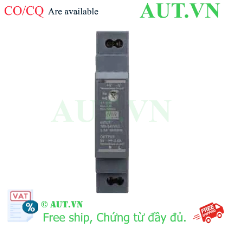 Ảnh của Bộ Nguồn Mean Well HDR-15-5: 5V 2.4A, Siêu Mỏng 17.5mm, Lắp Ray DIN Chính Hãng AUT VN