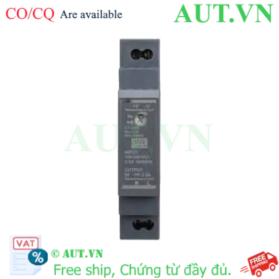 Ảnh của Bộ Nguồn Mean Well HDR-15-5 | 5V 2.4A - Siêu Mỏng 17.5mm - Lắp Ray DIN Chính Hãng AUT VN