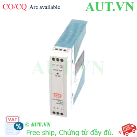 Ảnh của Bộ Nguồn Mean Well MDR-10-24 | 24VDC 10W - Siêu Mỏng, Lắp Ray DIN, Chính Hãng AUT VN