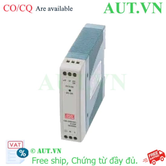 Ảnh của Bộ Nguồn Mean Well MDR-10-5 | 5V 2A 10W | Lắp Ray DIN Siêu Gọn, Chính Hãng AUT VN