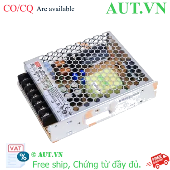 Ảnh của Bộ Nguồn Xung Mean Well LRS-100-15 (15V-7A-105W) - Hiệu Suất 88.5%, Thiết Kế Slim, Chính Hãng AUT VN