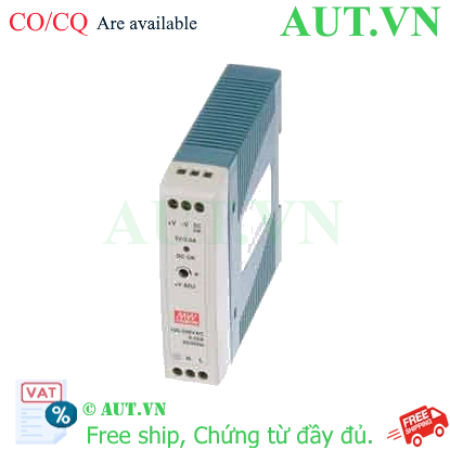 Ảnh của Bộ nguồn Mean Well MDR-20-5 5V 3A 15W lắp thanh ray DIN - AUT VN