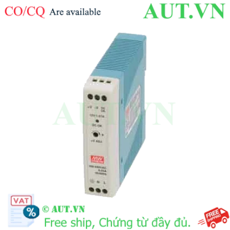 Ảnh của MDR-20-12 | Nguồn tổ ong Mean Well, DIN, 22.5mm, 90mm