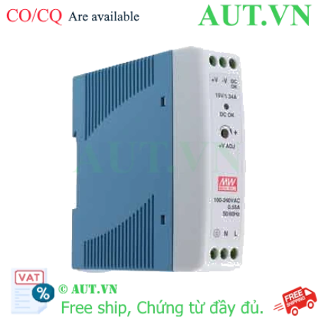 Ảnh của MDR-20-15 Bộ nguồn điện MEAN WELL - Hàng có sẵn kho