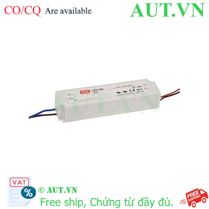 Ảnh của Nguồn đèn LED 60W 1 đầu ra MEAN WELL LPV-60-24 