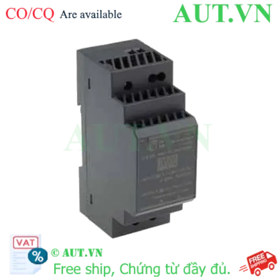 Ảnh của Bộ nguồn Mean Well HDR-30-24 24V 1.5A 36W - Nguồn DIN Rail Chính Hãng AUT VN