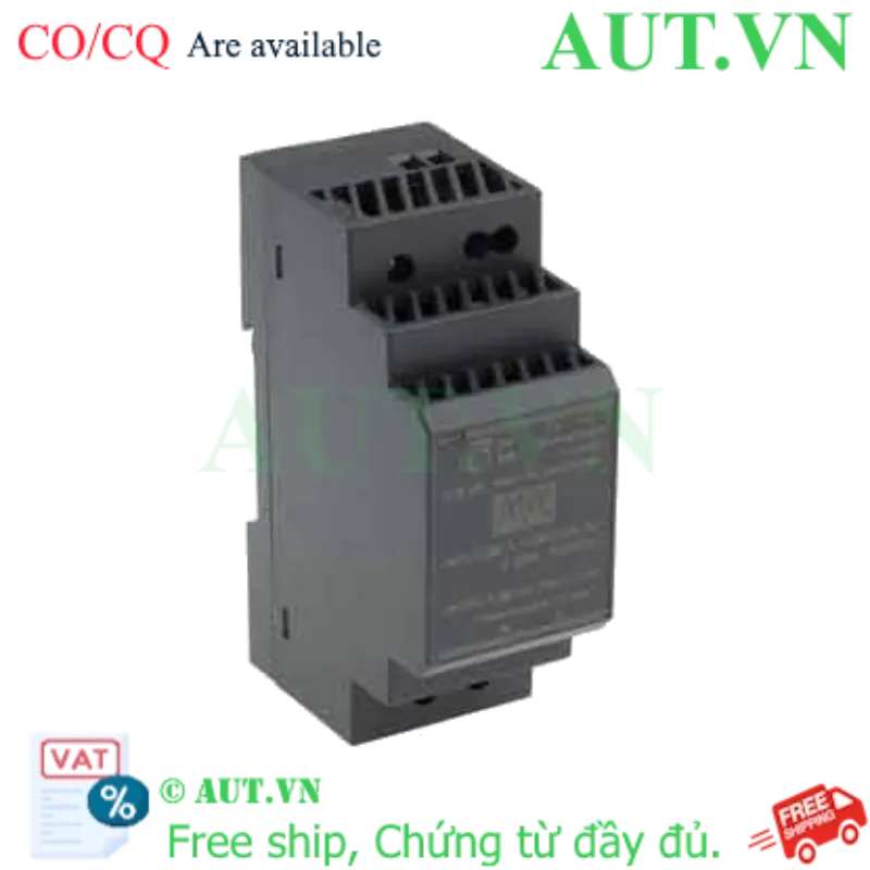 Ảnh của Bộ nguồn Mean Well HDR-30-24 24V 1.5A 36W - Nguồn DIN Rail Chính Hãng AUT VN