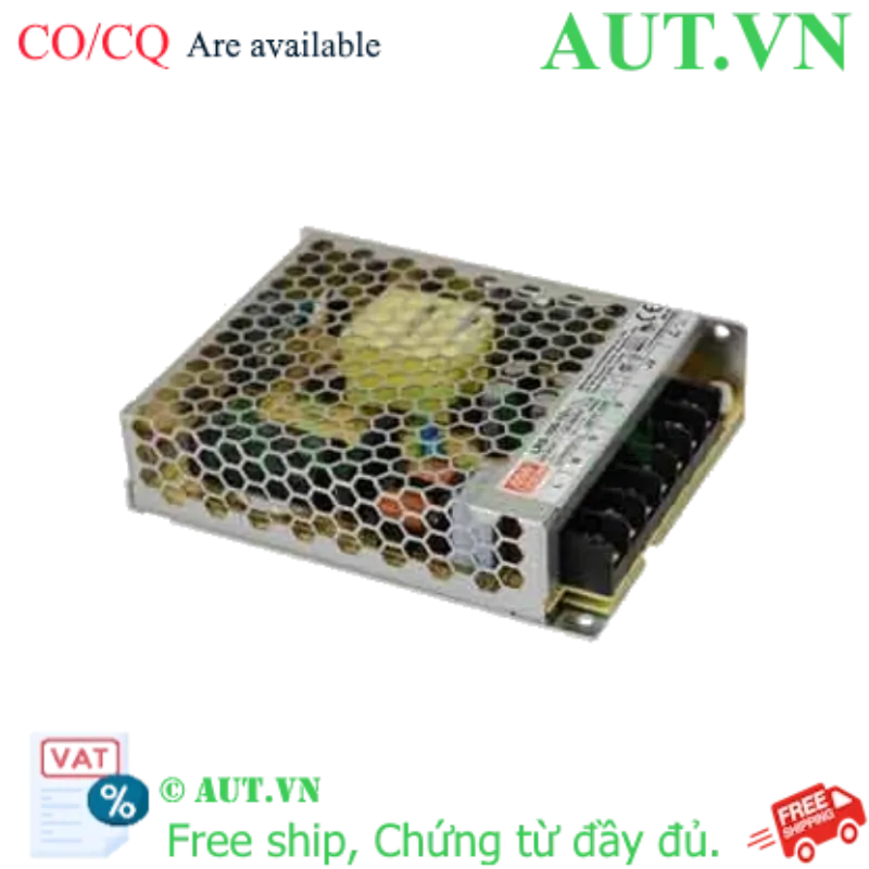 Ảnh của Bộ Nguồn Mean Well LRS-100-12 (12V-8.5A-102W) | Thiết Kế Slim Siêu Mỏng, Hiệu Suất Cao, Chính Hãng AUT VN