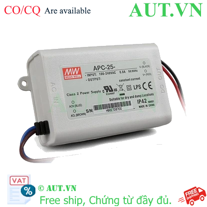 Ảnh của Bộ nguồn LED Meanwell APC-25-1050 (25W 24V 1050mA)