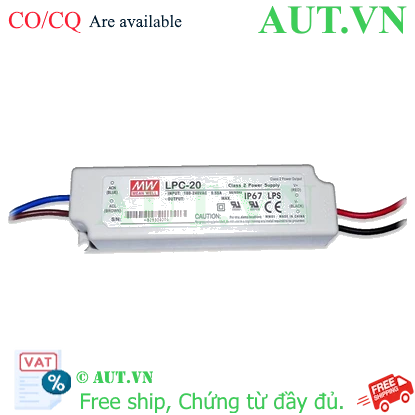 Ảnh của Bộ nguồn LED Meanwell LPC-20-350 (9-48V 20W 350mA)