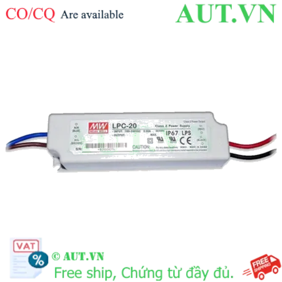 Ảnh của Bộ nguồn LED Meanwell LPC-20-700 (9-30V 20W 700mA)