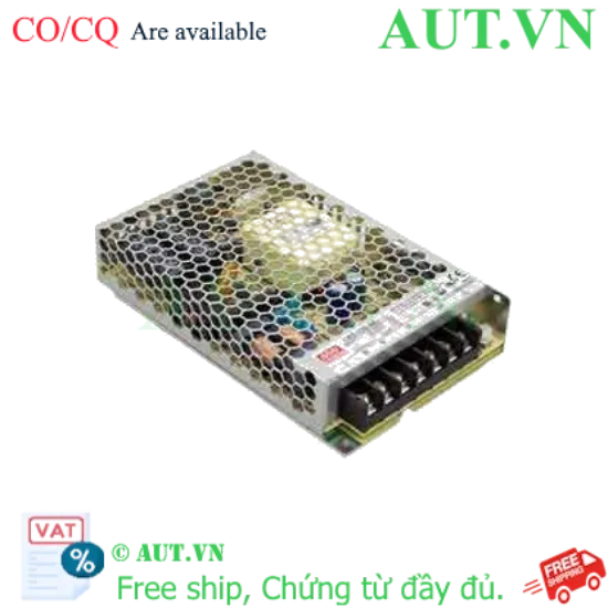 Ảnh của Nguồn Xung Mean Well LRS-150-12 (12V-12.5A) - Thiết Kế Slim, Tản Nhiệt Tự Nhiên, Chính Hãng AUT VN