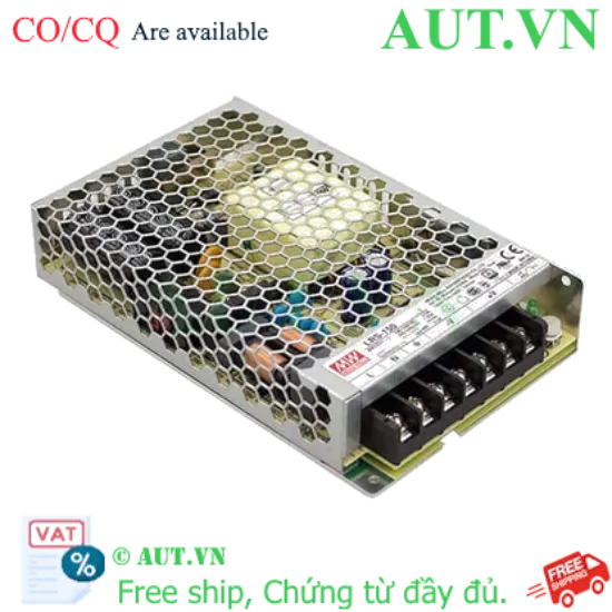 Ảnh của Bộ Nguồn Mean Well LRS-150-15 (15V-10A-150W) - Hiệu Suất 88.5%, Tản Nhiệt Tự Nhiên, Chính Hãng AUT VN