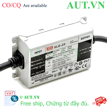 Ảnh của Nguồn đèn LED 25W cấp dòng ổn định MEAN WELL XLG-25-A 