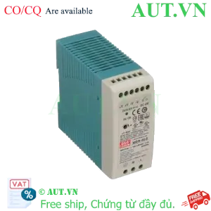 Ảnh của Bộ Nguồn MEAN WELL MDR-40-5 | 5V 6A 30W | Lắp Thanh Ray DIN Rail