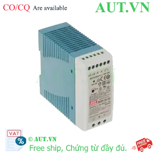 Ảnh của Bộ nguồn MEAN WELL MDR-40-48 (48V-0.83A-40W) - Lắp Ray DIN, Hiệu Suất Cao, Chống Nhiễu Tối Ưu