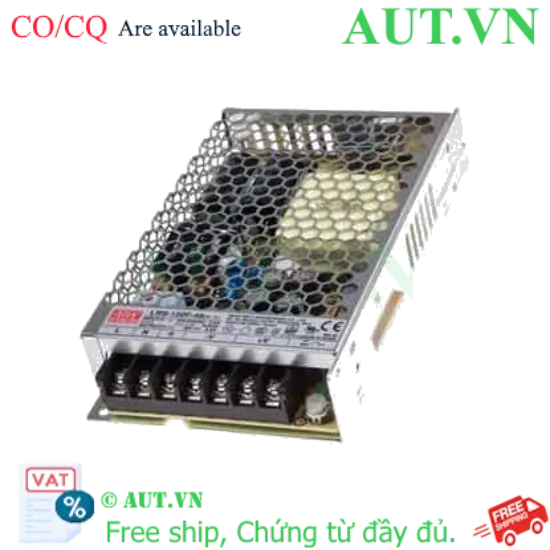 Ảnh của Bộ Nguồn Mean Well LRS-150F-48 (48V-3.3A) - Thiết Kế Slim Siêu Gọn, Hiệu Suất 90%, Chính Hãng AUT VN