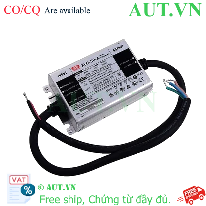 Ảnh của Nguồn đèn LED 50W cấp dòng ổn định MEAN WELL XLG-50-A 