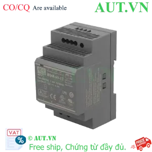 Ảnh của Bộ Nguồn Mean Well HDR-60-12 (12V-4.5A-60W) - Siêu Mỏng, Lắp Thanh Ray DIN | AUT VN