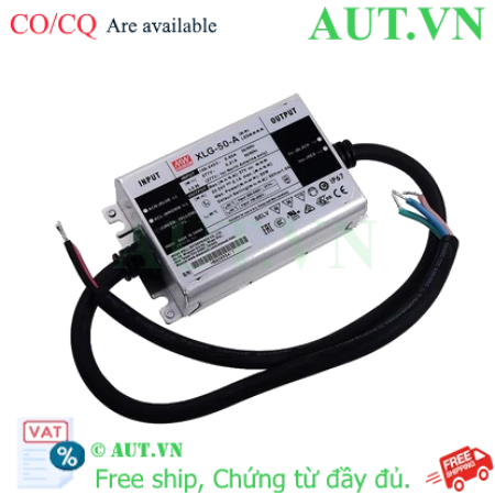 Ảnh của Nguồn đèn LED 50W cấp dòng ổn định MEAN WELL XLG-50-AB 