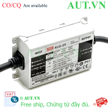 Ảnh của Nguồn đèn LED 25W cấp dòng ổn định MEAN WELL XLG-25-AB 