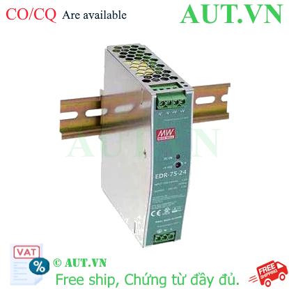 Ảnh của EDR-75-24 | Bộ chuyển đổi nguồn Mean Well, 75W, 87.5%