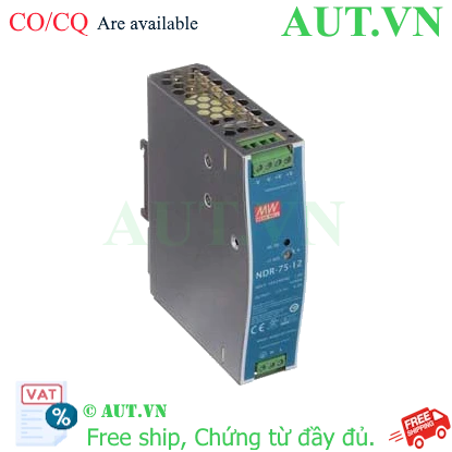 Ảnh của Bộ chuyển đổi nguồn 75W NDR-75 series MEAN WELL NDR-75-12 