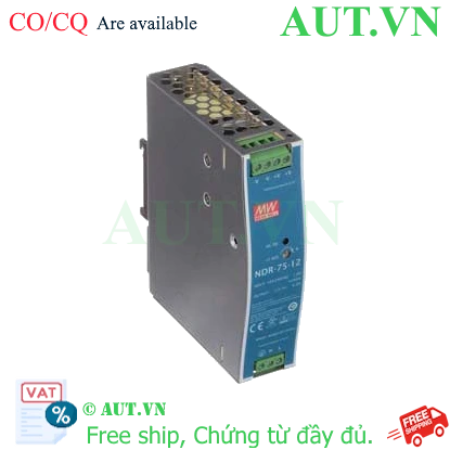 Ảnh của Bộ chuyển đổi nguồn 75W NDR-75 series MEAN WELL NDR-75-12 