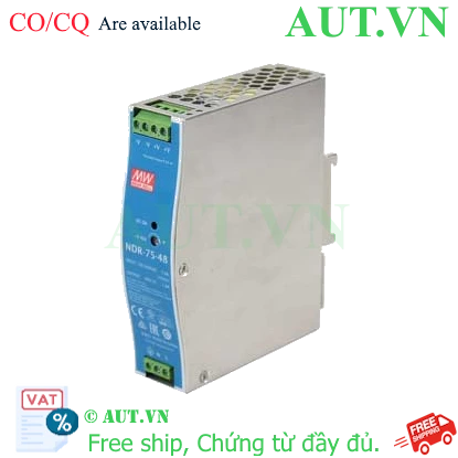 Ảnh của NDR-75-48 | Nguồn tổ ong Mean Well, 1-phase, 100-240VAC
