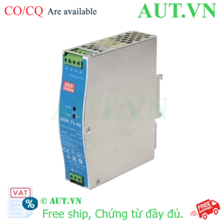 Ảnh của NDR-75-48 | Nguồn tổ ong Mean Well, 1-phase, 100-240VAC