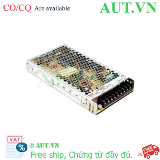 Ảnh của Bộ Nguồn Xung Mean Well LRS-200-5 (5V-40A-200W) - Hiệu Suất Cao, Thiết Kế Mỏng, Siêu Bền