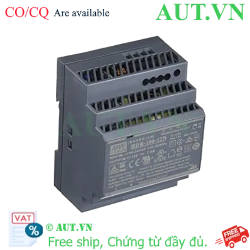 Ảnh của HDR-100-12N Bộ nguồn 12V MEAN WELL - Giá tốt