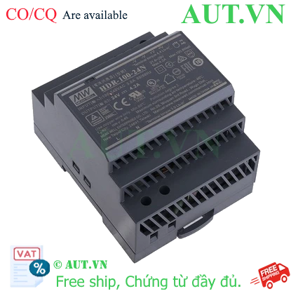 Ảnh của HDR-100-24N Bộ chuyển đổi nguồn MEAN WELL - Giá tốt